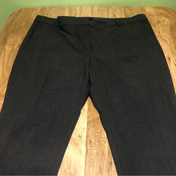 NWT J Crew Ruby Pants Grey 46x29.5 Women's Plus Size 22 Style AC038 - Picture 3 of 14
